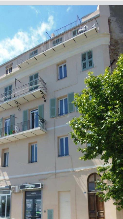 Appartement Vue Mer Et Iles Italiennes Bastia  Exterior photo
